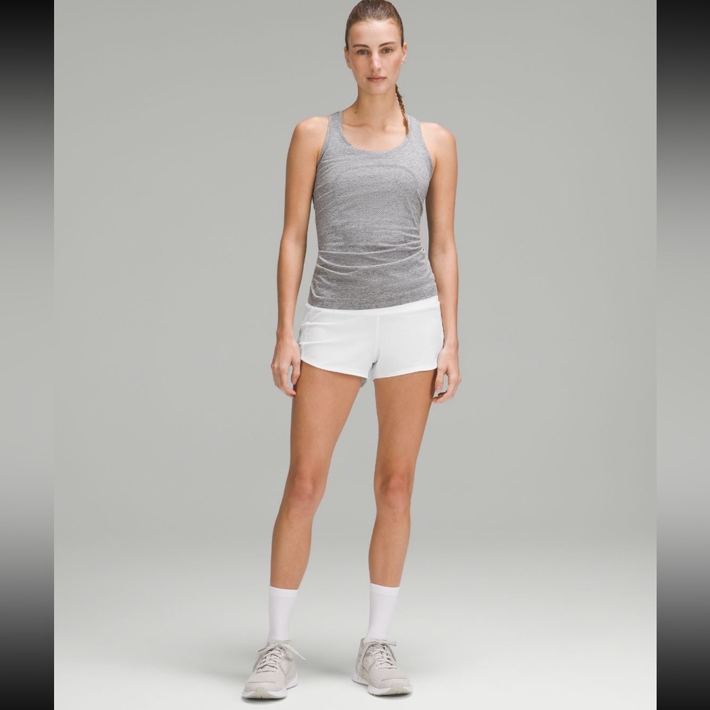 Lululemon Athletica Speed Up LR Shorts 2.5” Lined White
